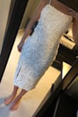 This dress has so much detail! I am just a little too short to wear a midi like this! Great quality as always though! Going to try a different style of dress for a shortie. - Christina V.