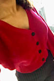 The material is great. Good quality and they go perfectly with my high-waisted work pants I also got from lulus. I will wear this for work. They fit like a crop but will look perfect with high-waisted pants! I think it would also look great with jeans! I love that you can dress this top up or down. - Mindi-Elyse V.