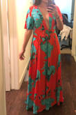 This dress felt amazing on and looked great as well! A little too revealing for my taste tho. - Gretel C.