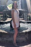 I don't normally order online because I'm in between sizes. Typically I wear a small, but based off other reviews I chose a xs because I wanted it to to be more form fitting. The quality is amazing. It is double layered, so it's not see through. No bra is necessary. - Kaylee M.