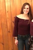 The top looked PERFECT and was exactly how I hoped it would look. The bottom of the body suit (where it snaps) was a little big and needed to be pinned and adjusted, but other than that it was perfect. I've worn it with jeans, but it would look perfect with skirts as well! - Sara B.