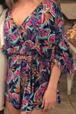 Perfect romper for vacation!! Such fun bright colors. - Breanne R.