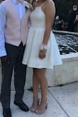 I was nervous that the dress wasn't going to arrive on time, but customer service made sure I would have the perfect dress for my senior homecoming dance! Paired it with light pink shoes and it was exactly the look I was going for. - Sydney H.