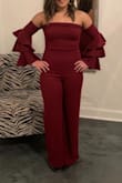 LOVE this jumpsuit. I got so many compliments when I wore it to a wedding celebration in December. The upper arm was a little bit tight, but other than that it was super comfy. The pant is not as long as other jumpsuits from Lulus, so a shorter heel worked best to pair it with for me. I felt so sassy and confident in this jumpsuit, I absolutely love it. I can't wait to wear it again! - Kelsey H.