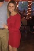 This is a beautiful dress! I am very petite, so it lays a little loose on me, but I love loose fitting clothing. Nothing major, but it definitely isn't a tight fit. Super classy! - Nikki S.