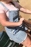 It fits perfect!!! Having a booty, it's been hard to find the perfect overalls but Lulus has managed to do it! - Deanna C.