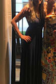 I wore it on a Caribbean vacation to dinner one night. It was beautiful and fit great. It is very well made. I get cold at night and like to wear maxis. This dress has some weight to it so it kept me warm all night. It shocked me at how versatile it is. I can wear it so many places and special events in the future. - Tiffany S.