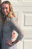 I felt so pretty in this dress! And received SO many compliments on it! Still getting compliments on pictures from the wedding I wore it too. I will be finding another event to wear this dress again!!! It was a few inches too long, even with heels on, but nothing that couldn't be fixed. - Tiffany B.