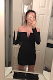 The material is really nice and not cheap at all. It fits very well and is the perfect length. - Catie P.