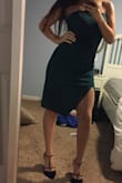 I needed a go-to dress for fancy date nights with my husband. I couldn't be happier with this dress. It fits me perfectly and has a rubber grip at the top to keep it pulled up and comfortable. - Elyssia A.
