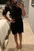 Simple elegance. I have such a hard time finding dresses that fit the right way (and make me look mature rather than 12 since I'm so small) I love this dress - will wear it on date night, to a wedding, anything! LOVE LOVE LOVE - Kassidy M.