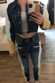 I ordered a size 24 and it fits perfect! I would love the length to be an inch or two shorter because I'm only 5 foot but I can totally get away with the length they are now. Also ordered the matching jacket... obsessed. - Haley I.