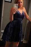 Very cute. Runs a little big and they didn't have this in a XS. But I still love it. I always love all my dresses from Lulus!!! - Holly B.
