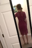 Could be a little tighter but being a little looser makes it more appropriate for banquets or weddings etc. You can also wear a regular nude bra with straps the lace actually has more coverage than you'd think. - Kelsey M.
