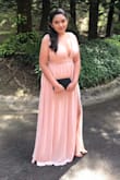 Wore it to a destination wedding as a bridesmaid and got a ton of compliments!! Very flattering and true to size. - Charlene M.
