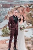 My husband and I planned a last minute elopement wedding in the mountains and I searched every website day and night for the perfect dress and finally found it here. I was nervous about buying my wedding dress online but it fit perfect and the quality is the same as you'd find in any wedding boutique but for a way better price! I also chose faster shipping to ensure I had it in time and it still showed up a day earlier than expected. Thank you Lulus. - Morgan P.