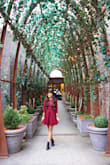 I am a content creator and bought this dress to use for a photo shoot in NYC. It was my first purchase from Lulus and I was a little unsure of what the quality would be like. Fortunately, I loved the dress! The burgundy is such a lovely colour and the dress fits true to size. Can't wait to edit and post my photos in this dress! Definitely won't hesitate to order from Lulus again in the future! =D - Asha S.