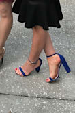 Well I read plenty of reviews before buying and they said ran big, order 1/2 size down. They have a very straight arch so they didn't fit me properly and I guess my feet are too narrow for strap at toe. :( Such a bummer because my feet kept literally sliding out. Beautiful color though, just not a good fit for my feet! - Melissa M.