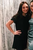 I ordered this dress for a school dance last night. It is so pretty, great material, and this color went very well with my dark hair. The only negative thing I have to say is that since I was dancing a lot, when I raised my arms, the dress slid up to the bottom of my butt. To aid this, I wore spandex under, so it wasn't that big of a deal if it did slide up. Overall, would definitely recommend!! - Erin B.