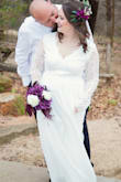 I did have to have it hemmed but that's it! I think all of the pics speak for itself. If you are on the fence, I'm telling you: it's worth it! Beautiful dress for any occasion, even a wedding!!! - Lauren T.