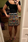 Looks cute dressed up or with high waisted jeans/shorts. I am usually between an XS and S. The XS fits well, but if I ordered again I might order a small due to length... still love it! - Jaime C.