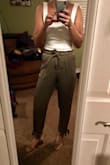 Could be dressed up, or down. Very comfortable! Usually wear a small and these fit well. I might order a size up if you have a bigger butt- they are a little snug in my butt but still cute! - Jaime C.