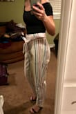 Love these pants- they are so comfy you could dress them up or wear them to the beach. I might have went with a size XS if they had had one- but the S works! - Jaime C.