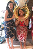 Wore to my best friend's engagement party and it was so beautiful, great length, and I received many compliments on it! - Joyce T.