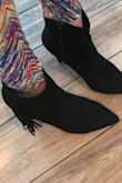 I love these boots. Great quality at an unbelievable price. Plus they're vegan:) - Shelly E.