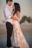 This dress seriously exceeded my expectations! I used it for my engagement photos. I got so many compliments on it. It was pretty long on me (I'm 5'3") but I wore wedges with it during the day and carried it, then took photos barefoot on the beach and it was so pretty in the photos!! If I were to wear it out again, I'd probably need to get it hemmed. So happy I purchased it. I love it!! - Catherine C.