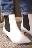 These booties are seriously too cute. Fits true to size and comfortable. - Stephanie D.