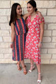 They fit really good! they are comfortable. They are a bit high, specially for someone who might not be used to that heel height, but once you get used to it, you can spend a while in the heels. The color is super cute in person. I have gotten a lot of compliments from them! - Fernanda V.