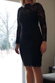This dress was amazing! I am tall, long arms and legs and this dress did not disappoint. I usually hate buying dresses because they rise up or are too short. The fabric and fit of this dress was truly amazing! - Melissa C.