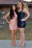 Ordered this for my 17 year old daughter. She is very short so we had to take up the length quite a bit. Once it was altered she loved it! The back is gorgeous and the slip underneath is great. She wore it to her Sadie's Dance and received many compliments. - Celeste M.