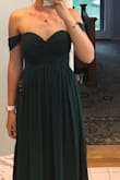 Love this dress! Fits like expected and is so pretty. As anticipated you can't move your arms all the way up but that's the style. - India S.