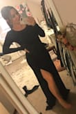 I have been looking for the perfect dress to wear for my engagement pictures. I am very short and wanted something long and elegant but didn't drown my small body out. I will have to get the dress hemmed but that was to be expected so I'm not upset about it! (I am 4'11"). The high slit made it look sexy and not just like another maxi dress. I love this and the quality of all things Lulus! - Jayde M.