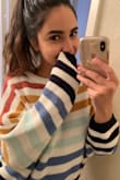 It's even more adorable in person, as well as on. Not only it is incredibly comfortable, but it's adorable! Dress it up, or dress it down. You'll get tons of compliments either way. It's my new favorite. - Avonlea M.