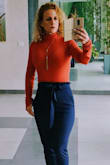 Very cute. The bodysuit is a bit big, but not so bad.All in all a lovely, very cozy and comfortable body garment. It seems complementary to the body. - Taly S.