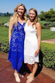 I now want this dress in all of the colors. I wore it to my sister's rehearsal dinner and got so many compliments. I did have to wear a strapless bra with it - but the fit is great and I like the hem at the bottom. - Francie W.