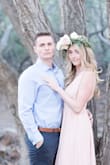 I loved this dress!! So beautiful for my engagement pictures and just loved the overall style of the dress. The color blush pink was exactly what I was looking for- even better in person! 

The only negative side is that the top runs large, it was so loose that my Fiance had to pull it down in the back in some of our pictures! It was my mistake because I did not have time to fully try on the dress before we took the pictures. You couldn't tell from the photos at least! - Lindsay W.