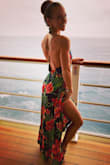 Bought this for a cruise, and it's so adorable. The only problem is you can't really wear a bra, but for me that wasn't an issue. Such a flattering, unique dress. I'm short and with heels the dress length was good. - Jennifer W.