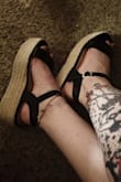 Fit perfect, they're totally killer! I'm a single mom so looking nice and wearing platforms is not usually in my list of options but with the perfect balance in the espadrilles I can confidently wear these with my son all summer and with literally everything I own. Perfect on my wide feet, I can't wait to strut in the babies. - Meagan F.