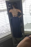 I just ordered this dress for my junior prom. I absolutely love the color and the fit. The dress is tricky to get on and off, but it's worth it. The material is light which makes it easy to move. The only thing was it was really long. I wore heels and it made it the perfect length! - Caitlyn B.