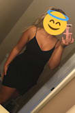 This dress is so comfortable! It's form fitting, but not too tight, so you don't have to feel self conscious in it. The front is low enough to give you cleavage if you want it, but also high enough to avoid cleavage if you would prefer that. Love it! - Lexy Y.