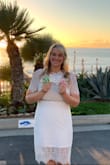 This dress was perfect for my bridal shower! I have never felt more beautiful and the dress fit like a glove.
I typically wear a m/l and 8/10 so the large fit well (I chose to wear Spanx under due to previous weight loss but it wasn't needed) - Brianna S.