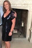 This dress was amazing for the wedding I attended. I love the length and how it just flows hiding the curves. It fits really well! I received so many compliments on this dress! I recommend ever lady to buy this dress! - Nicole S.