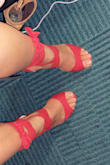 These heels are perfect, just what I pictured! Very happy. - Denise R.