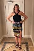 So cute and very flattering. A slimming effect. No tugging all night! Comfortable to dance in! I got so many compliments! - Annie W.