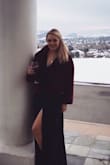 I loved this dress so much! Such a great buy. It fit so perfectly and really showed off my curves well without it looking too frumpy or tight! - Hannah H.