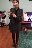 This dress has been my go-to this winter season. It's a bit loose, but not enough to notice or see a tailor. - Jennifer A.